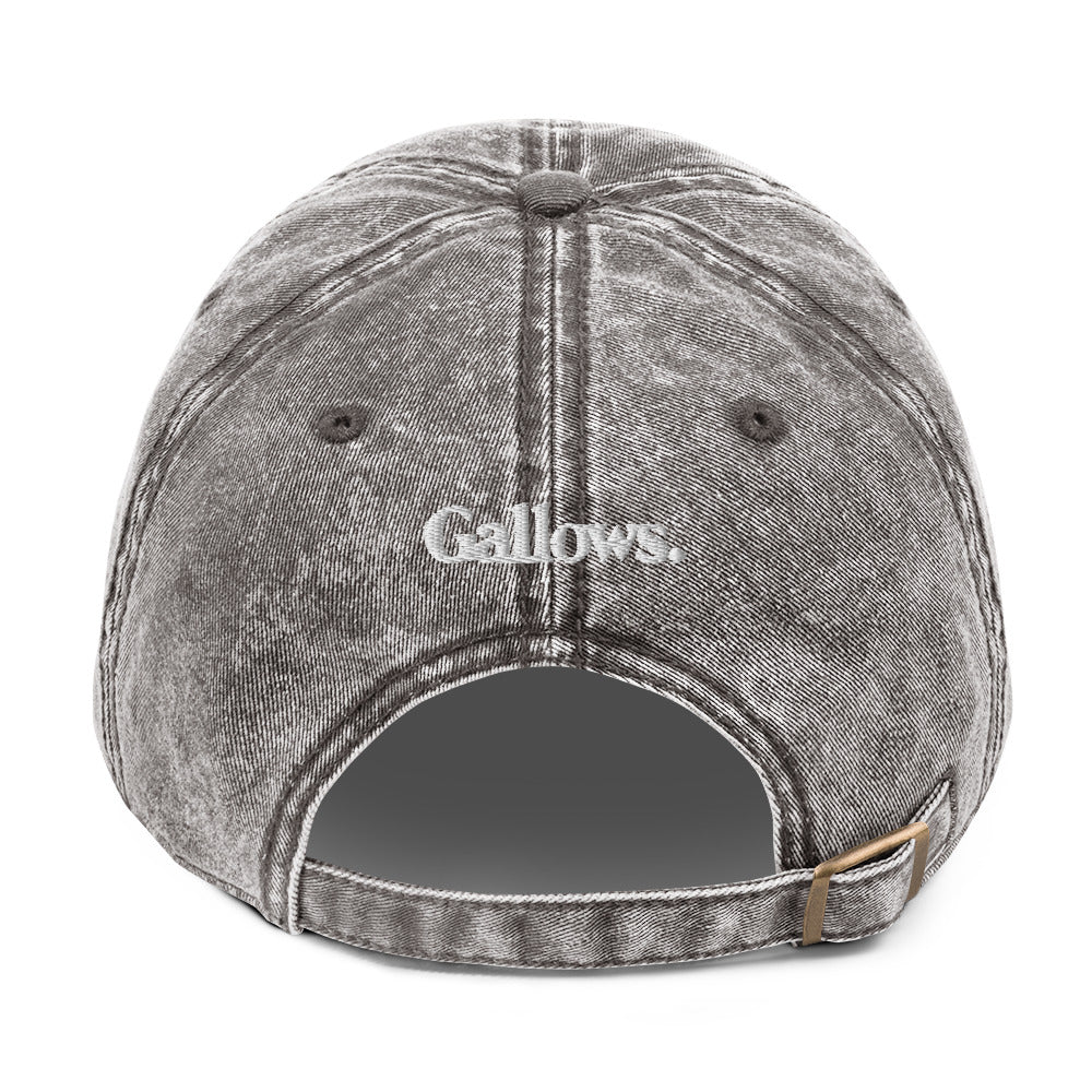 Gallows Burn Babylon Vintage Cotton Twill Cap
